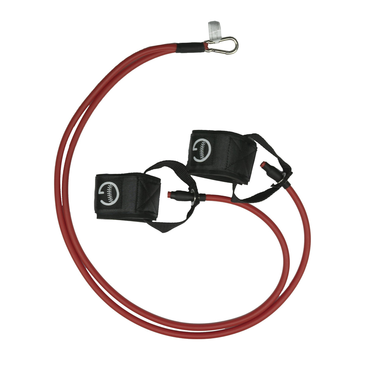 Red band with padded wrist cuffs