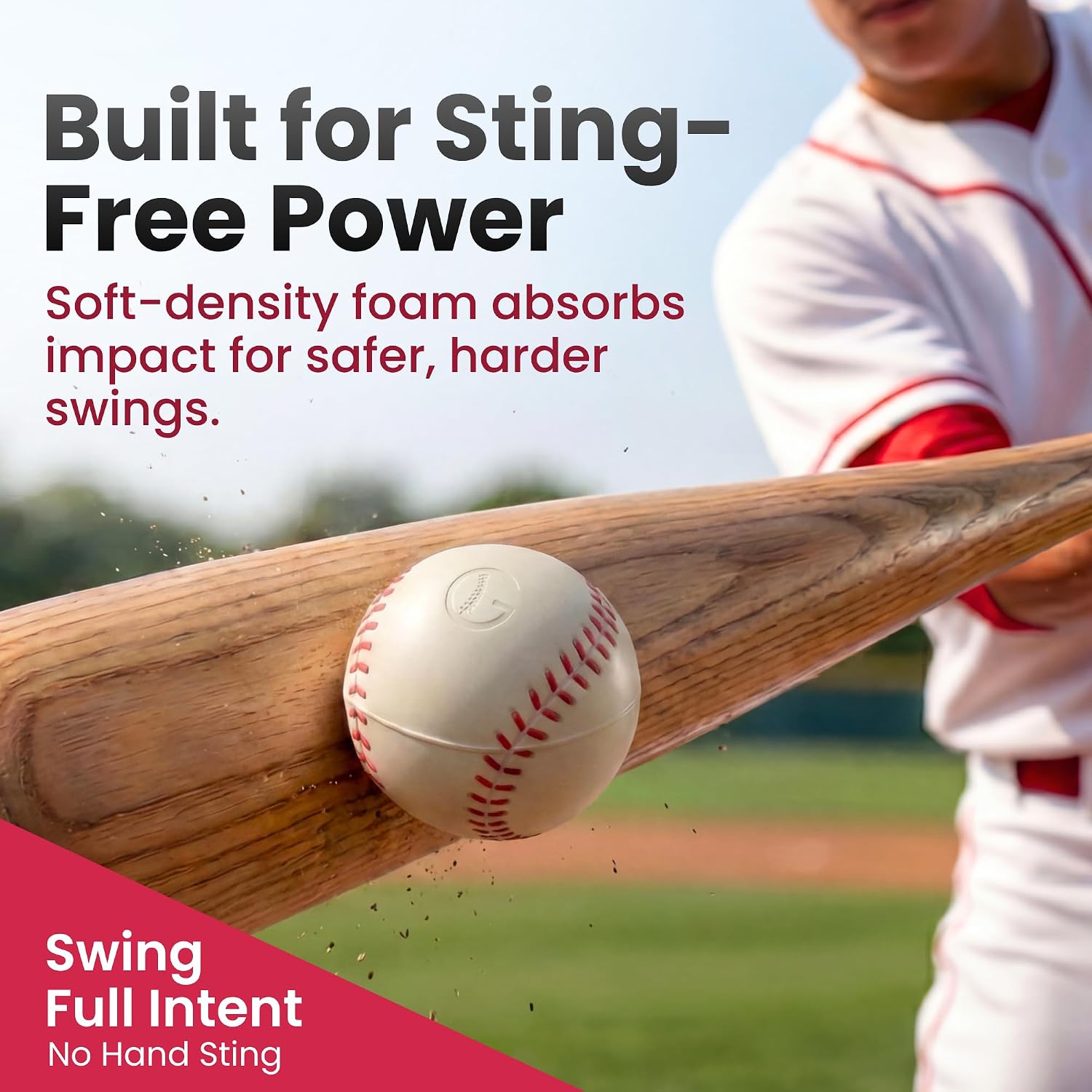 VeloBlast Pitching Machine Balls - no-sting hitting trainer