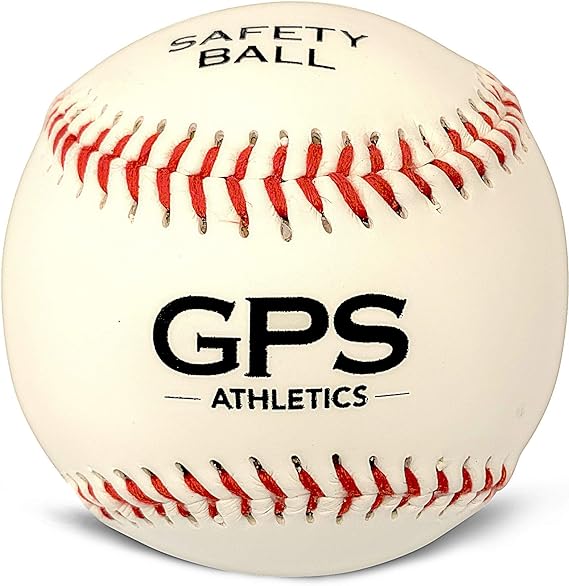 GPS 6 Practice Baseballs for Kids – Soft, Low-Impact Youth Training Baseballs (6-Pack)