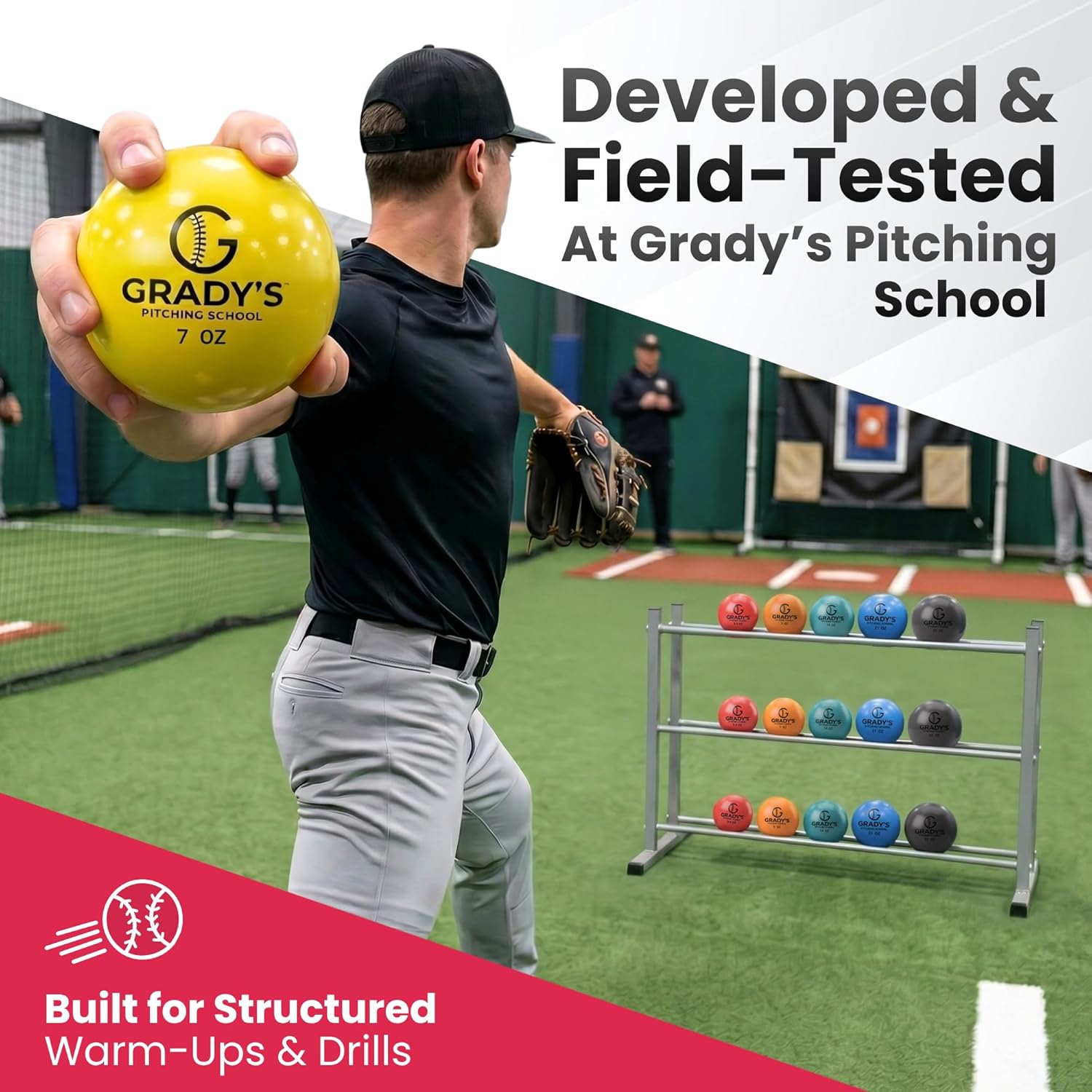 Soft-Shell Weighted Ball Set Smooth - velocity training