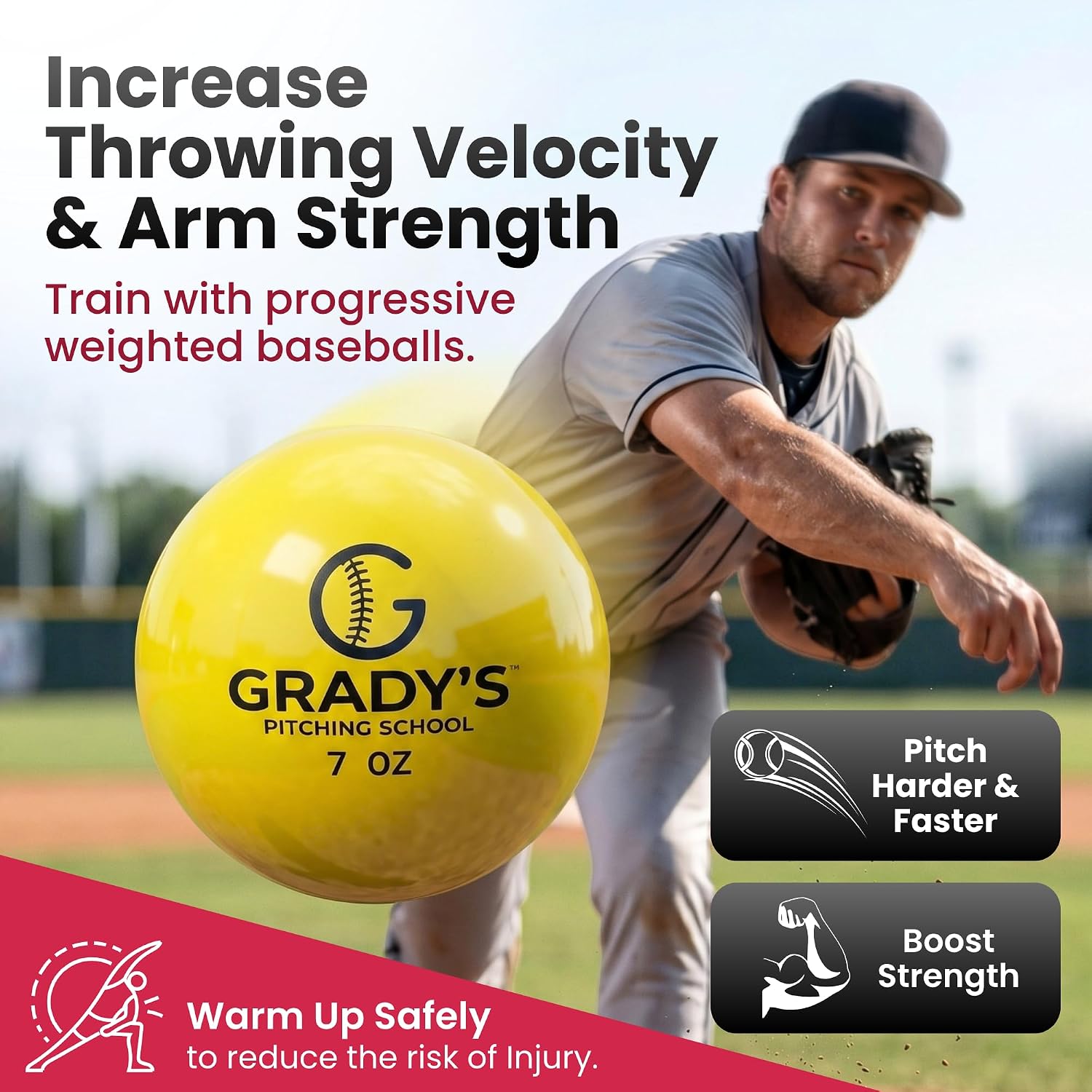 Soft-Shell Weighted Ball Set Smooth - velocity training